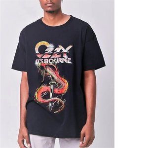 Ozzy Osbourne Prince of Darkness metal rock Official T-Shirt L fits XL NWT